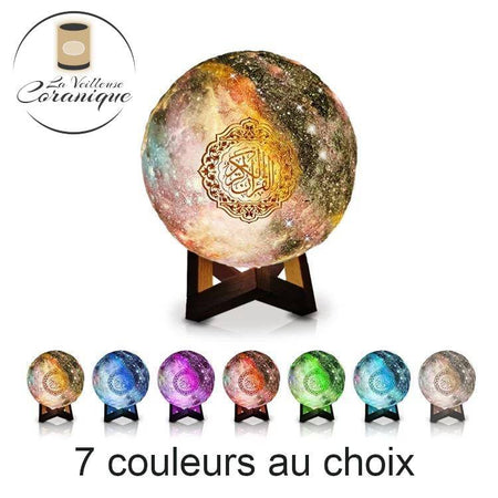 lune coranique multicolore